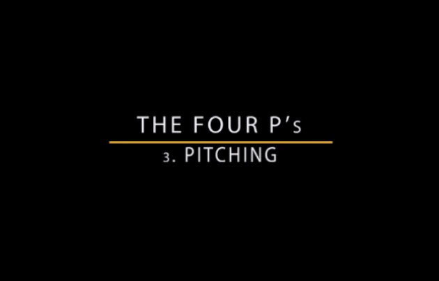 Pitching Masterclass video